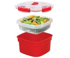 Sistema Mikrofalowy parowar o pojemności 2400 ml