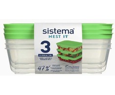 Sistema Sistema - 1L Nest It 3 vnt.