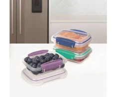 Sistema - 200ml Rectangular Accents 3 Pack (81522-T)