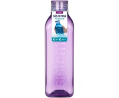Gertuvė Sistema - Didelis kvadratinis butelis 1 l - Mėtų žalsvai mėlyna