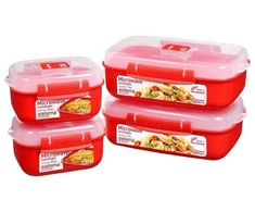 Sistema - Microwave Heat and Eat 4 pack (82005)