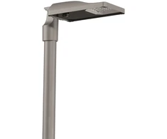 SITECO gatvės šviestuvas Streetlight 31 Micro šviesos paskirstymas/optika šviesos srautas 2,510 lm CRI =80, 3000K DALI-2/D4i su Zhaga jutikliu pilka/juoda (įskaitant jungę Ø60/48/42)