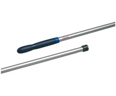 Valyti paspaudus, Vileda SuperMop Micro, 138 cm, Ø2,5 cm, mėlyna, aliuminis/PP