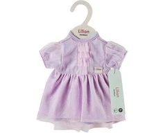 Micki vakarėlio suknelė 36-40 cm lėlei Skrllan
