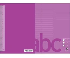 Hamelin Bloknotas rašymo įrankiams Bantex, A5, 22 eilutės dešinėje pusėje (8,5 mm), violetinis, 25 vnt.