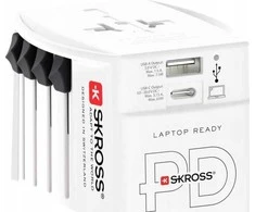 Skross 1302976 Kelionių adapteris MUV AC65PD (1302976)