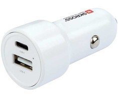 SKROSS USB A+C nabíjecí autoadaptér Dual Car Charger, 65W PD