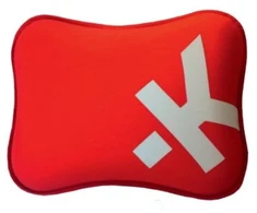 Skross Kelioninė pagalvė, Raudona, Suaugusiesiems, Unisex, Poliuretanas, Medvilnė/Poliesteris, Autobusui, Automobiliui, Lėktuvui