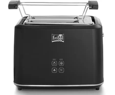 Skrudintuvas Fritel TO 2995, 2 griežinėliai, juoda, sintetika, mygtukai, jutiklinis, LED, 850 W