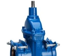 90 mm „AVK SupaPlus“ sklendė su tempiamomis įvorėmis PVC ir PE vamzdžiams, PN16