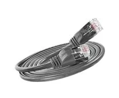 Slim Wirewin Wirewin šviesos pataisos kabelis apvalus U/FTP Cat 6a pilkas 3,0 m plonas apvalus pataisos kabelis, ekranuotas, PoE, lankstus ir plonas kabelis specialiems naudojimo atvejams (PKW-LIGHT-STP-K6A 3.0)