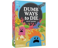 Kortų žaidimas „Spin Master Dumb Ways to Die“.