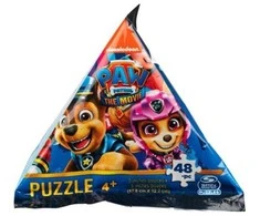 Sm Games Puzzles Spin Master PAW PATROL dėlionė Puzzle In Triangle Bag, 48vnt., asort., 6067568