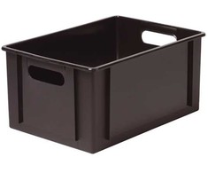 Smart-Store Klodskasse, Basic Box, sort, 12,5 L