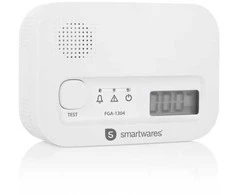 Cattara Smartwares FGA-13041, Anglies monoksidas (CO), Namai, Biuras, 40 m², 85 dB, 10 metai, Baltas