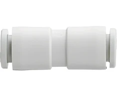 SMC PNEUMATIK jungtis, tiesi įstatoma, one-touch, Ø8 mm su polipropileno plastiko žarnelės jungtimi ir korpusu. 8 mm 8 mm Tipas: KQ2H08-00A