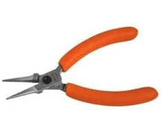 Bahco replės su smailiomis nosimis, tiesios, 130 mm - su tiesiais antgaliais ir kaiščiu, pagamintos iš rutulinių guolių plieno