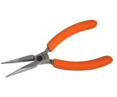 Bahco replės su smailiomis nosimis, tiesios, 144 mm - su tiesiu galu, pagamintos iš rutulinių guolių plieno