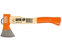 Bahco HGPS-0.8-380, Vienas kirvis, Kirvukas, Mediena, 1 vnt., Plienas, Oranžinė, Mediena