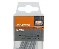 Grąžtas Bahco Bits 59S Torx T30 70mm 5pcs