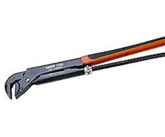 Bahco Švediško modelio vamzdžių raktas, 90°, juodas, oranžinis, juodas, 6,6 cm, 90°, 320 mm, 610 g