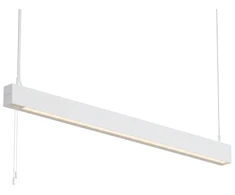 Solar Plus „Actor G2“ pakabinamas šviestuvas DP Baltas DIM II, 3000K/4000K, 5050–5650 lm, šviesos pasiskirstymas 30/70 ir 50/50, L80 100 000 val., esant 25 °C temperatūrai