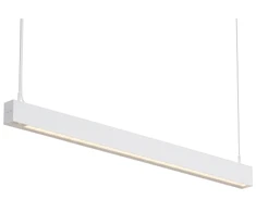 Pakabinamas šviestuvas Solar Plus Actor G2 pakabinamas DP baltas PIR, 3000K/4000K, 5200–5800lm, šviesos paskirstymas 30/70 ir 50/50, L100 100 000 h Ta 25°C