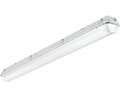 Solar Plus „Alhama Empty“ 1 vamzdinio šviestuvo komplektas, paruoštas 1500 mm LED vamzdeliui, polikarbonato pagrindas/ekranas, plastikinis laikiklis. Be vidinių laidų išvedimo.