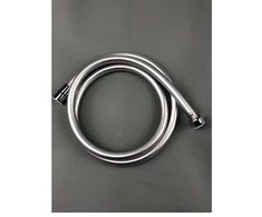 Solar Plus Csslr Plus antibakterinė chromuota dušo žarna 2000 mm su 1/2" pasukama veržle ir 1/2" kūgiu - Silverflex nesusisukanti