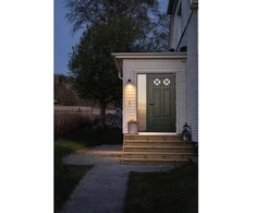 Solar Plus Fasadinė armatūra Cone G2 GU10 Juoda, IP65, IK08. Maks. 50W halogeninė, Maks. 8W LED.