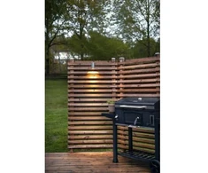 Solar Plus Fasadinė armatūra Milo G2 M II Galv, DIP-Kelvin 3000K/4000K, 760-1000lm, priekinė 30°, 8-10W, IP44, IK06. Fasadinis reguliavimas (užpakalinis kraštas).
