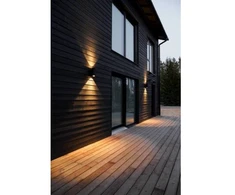 Solar Plus Fasadinė armatūra Milo G2 XL II Juoda, DIP-Kelvin 3000K/4000K, 1240-1880lm, sklaidos kampas 40°, 12-18W, IP65, IK06. Fazių reguliavimas (galinis kraštas).