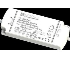 Solar Plus ID-LED reguliuojamo ryškumo valdiklis 350mA prožektoriui, 4,5W-15W, HBL = 16x45x115mm, su paskirstymo dėžute 6 išėjimams