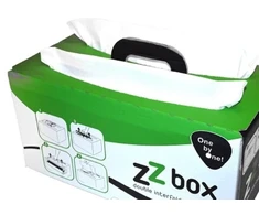 Solar Plus Neaustinės medžiagos šluostė 42x40 cm Unisoft Maxibox