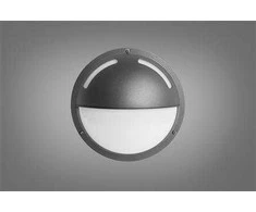 Sieninis šviestuvas Solar Plus „Ocus“ pusės šešėlio/plyšinio tipo 12 W LED šviestuvas, 6–12 W, 3000–3500–4000 K, RAL7024 – PROFESIONALUS
