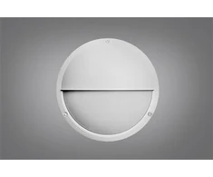 Sieninis šviestuvas Solar Plus Ocus Halvskærm12W LED 6W-12W, 3000-3500-4000K, RAL9003 - PROFESSIONEL