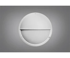 Sieninis šviestuvas Solar Plus Ocus Halvskærm12W LED 6W-12W, 3000-3500-4000K, RAL9003 - PROFESSIONEL