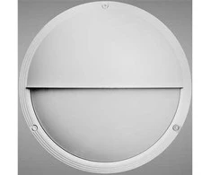 Sieninis šviestuvas Solar Plus „Ocus II“ pusės gaubto šviestuvas, 1xE27, baltas, Ø265 mm. – PROFESIONALUS.