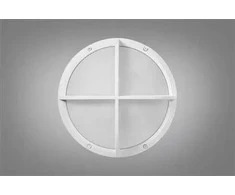 Solar Plus „Ocus Cross“ 12 W LED šviestuvas 6–12 W, 3000–3500–4000 K, su mikrobangų jutikliu, RAL9003 – PROFESIONALUS