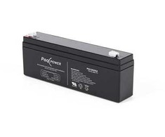 Solar Plus „PaqPOWER“ švino rūgšties akumuliatorius – AGM – 5 metai. 12 V / 2,2 Ah. Su T1 gnybtu.