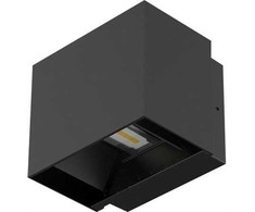 Solar Plus TANGO LED 10W 3000K 800LM JUODA su reguliuojamu šviesos srautu AUKŠTYN/ŽEMYN.