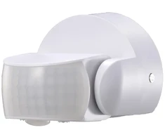 Solar Plus Lauko judesio detektorius 180°/360°, 12M, Baltas/Juodas ELP 15F