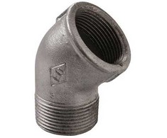 Solar Plus Kampinis cinkuotas V/F 45GR 1/2"