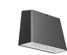Solar Plus WALLPAK 282x205x125mm. 40W 4800LM 4000K CRI80 asimetrinis IP66 IK08 juodas C3