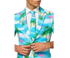 Vasarinis OppoSuit Flaminguy kostiumas