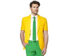Vasarinis OppoSuit žalias ir auksinis