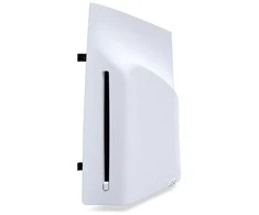 Sony Diskų įrenginys PS5 skaitmeninio leidimo konsolėms (modelių grupė – plonas), Šoninis skydelis, PlayStation 5, PlayStation 5 Slim, Balta, Matinis, PlayStation 5 Slim skaitmeninis leidimas