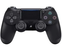 Sony DualShock 4 V2 Jet Juodas, žaidimų pultas, PlayStation 4, krypties valdiklis, analoginis / skaitmeninis, įvairūs, laidinis ir belaidis