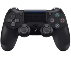 Sony DualShock 4 V2 Jet Juodas, žaidimų pultas, PlayStation 4, krypties valdiklis, analoginis / skaitmeninis, įvairūs, laidinis ir belaidis