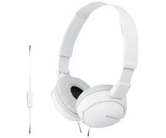 Sony MDR-ZX110, Laidinis, 12–22000 Hz, Muzika, 120 g, Ausinės, Balta